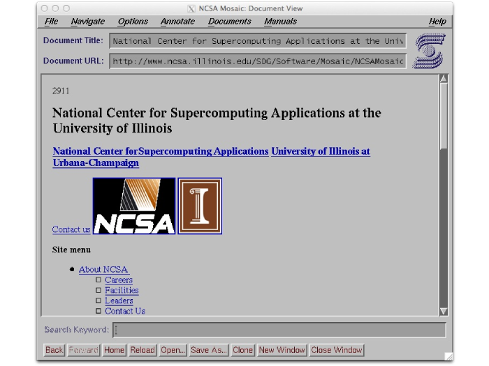 The National Center for Supercomputing Applications (NCSA)